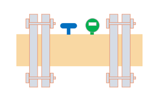 Intelligent flange management icon